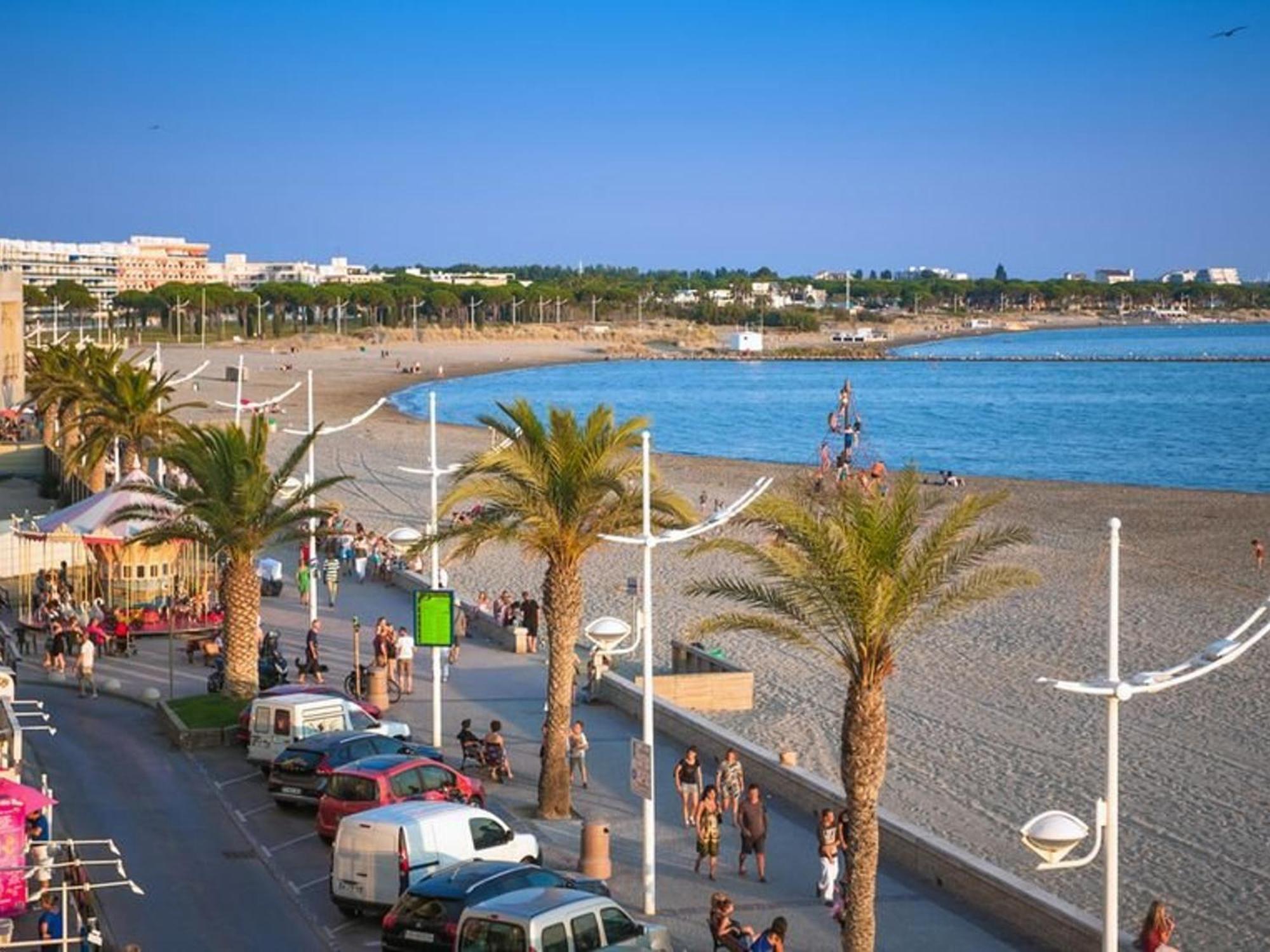 Studio Climatise Double Cabine Avec Piscine Et Parking A 650M De La Plage - Fr-1-307-140 Le Grau-du-Roi Luaran gambar